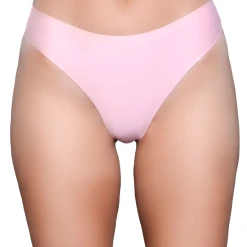 Be Wicked Pink Microfiber Thong Panty