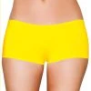 Roma Yellow Low Rise Booty Shorts -LEG AVENUE shop 5 13268