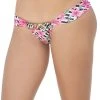 MAPALÉ Geo Blossom Sunny Days Thong Bikini Bottom -LEG AVENUE shop 6904 geo front 97016