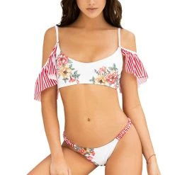 MAPALÉ Summer In The Hamptons Thong Bikini Set