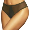 Seven 'til Midnight Laura Olive High Waist Bikini Bottoms -LEG AVENUE shop 70009 olive bottoms front 62488
