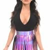 Daisy Corsets USA Lavender Holo Fringe Skirt
