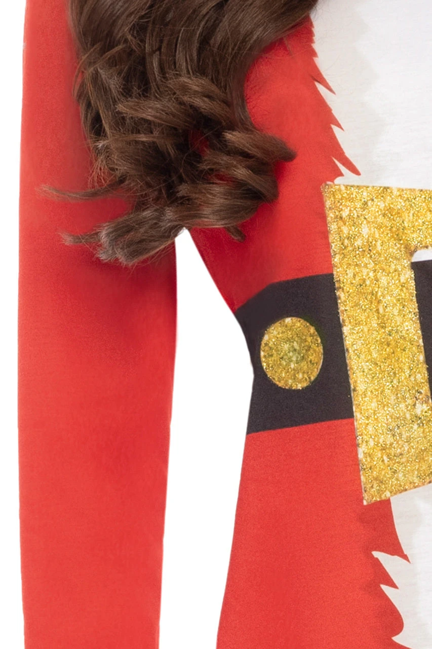 LEG AVENUE Santa T-Shirt Dress 5 LEG AVENUE Santa T-Shirt Dress - Image 3