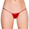 Roma Costume Metallic Low Rise G-String -LEG AVENUE shop R127Q Red 22204
