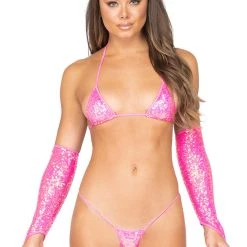 Roma Costume Sequin Micro Panties