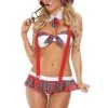 Starline Costume Home Schoolin' Lingerie Costume -LEG AVENUE shop SB2519 Home Schoolin A back 98401