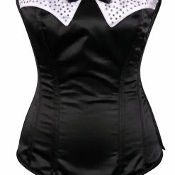 Daisy Corsets USA Formal Tuxedo Steel Boned Overbust Corset