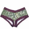 Wilderness Dreams Lace Trimmed Camo Boy Shorts