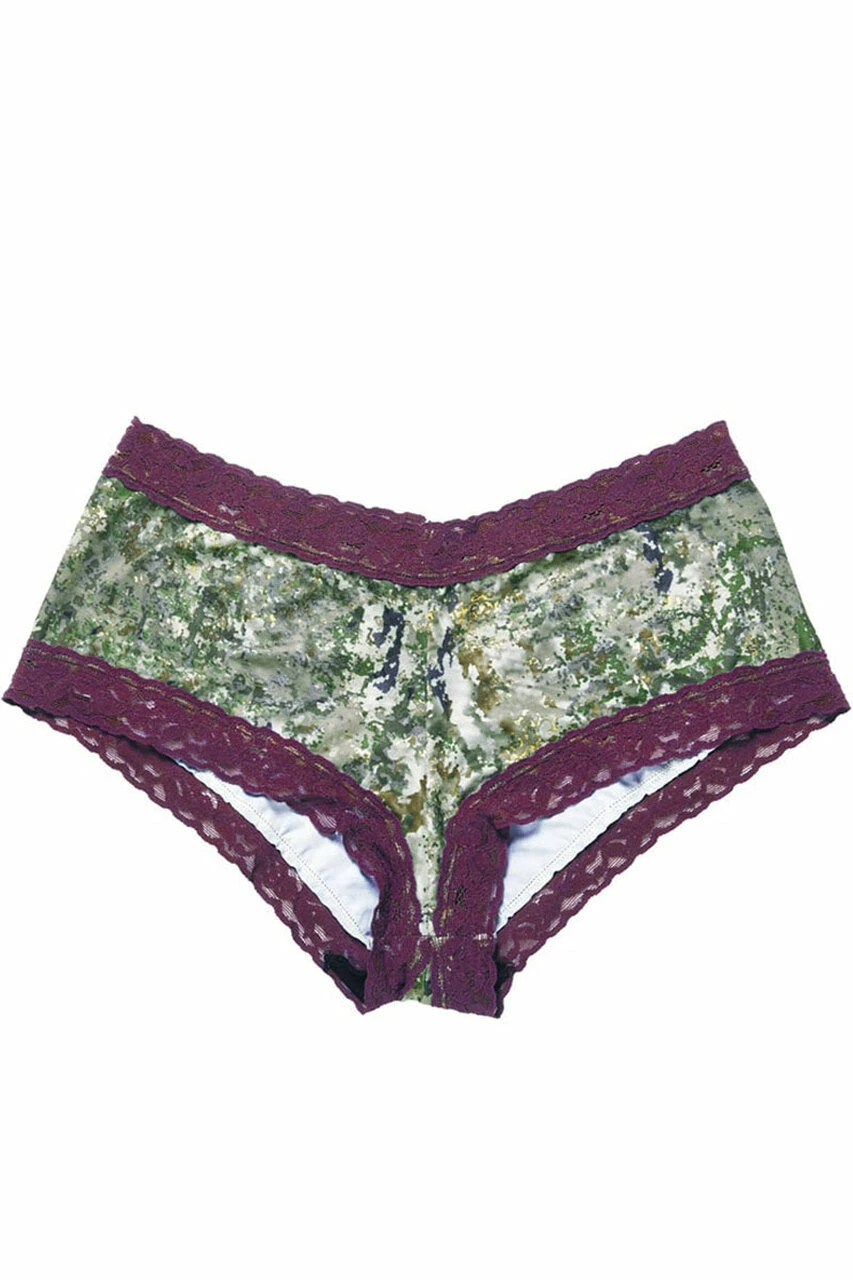 Wilderness Dreams Lace Trimmed Camo Boy Shorts 6 Wilderness Dreams Lace Trimmed Camo Boy Shorts - Image 4