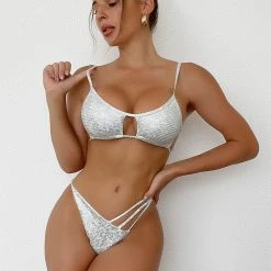 3WISHES Silver Siren Bikini -LEG AVENUE shop WFS1 CJ 0111 silver front 1