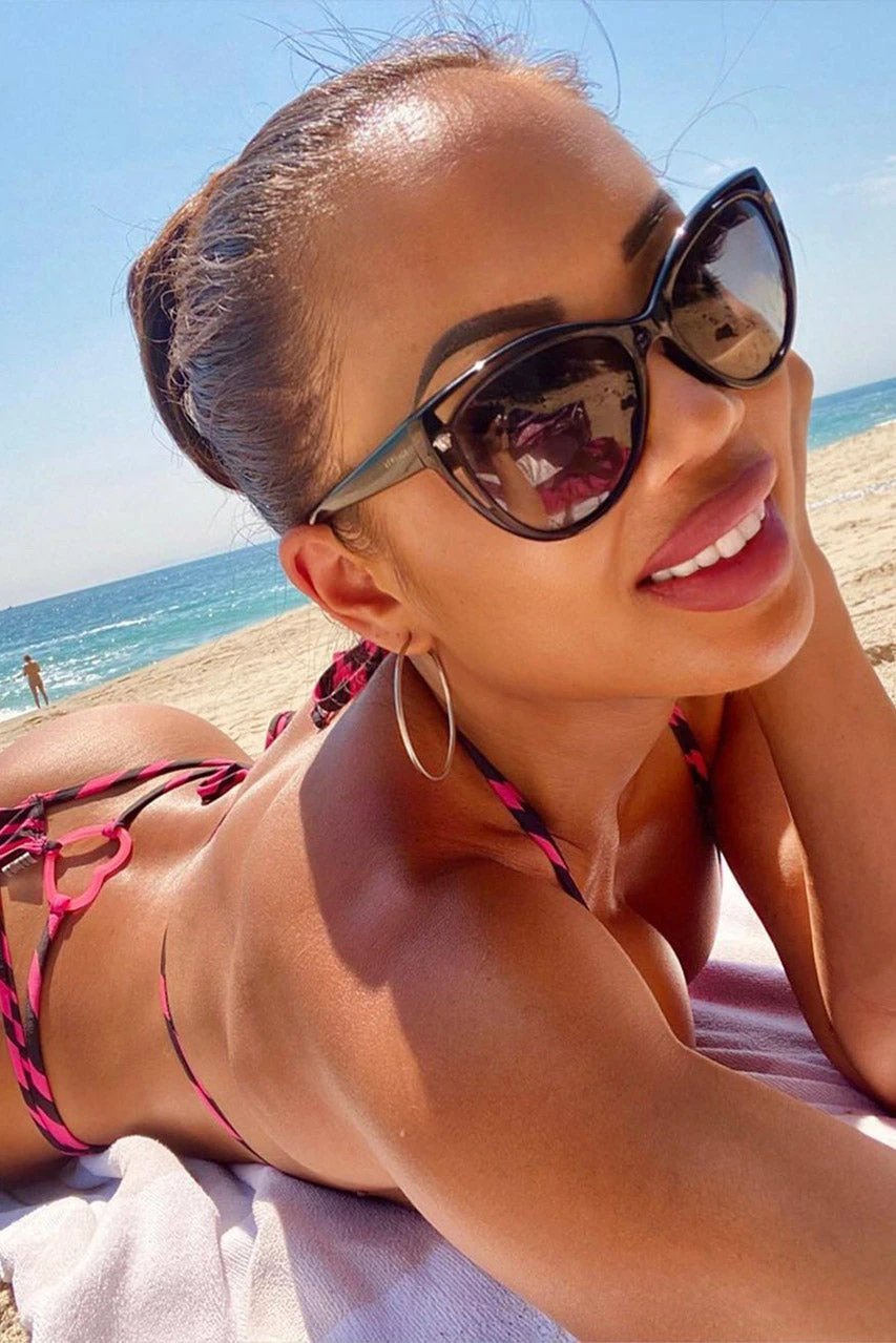 3WISHES Going Wild Zebra Print Bikini 4 3WISHES Going Wild Zebra Print Bikini - Image 2