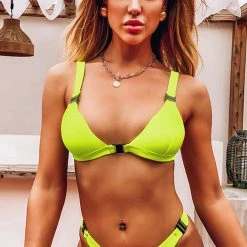 3WISHES Neon Dreams Bikini -LEG AVENUE shop WXY 2021 neon green front 6