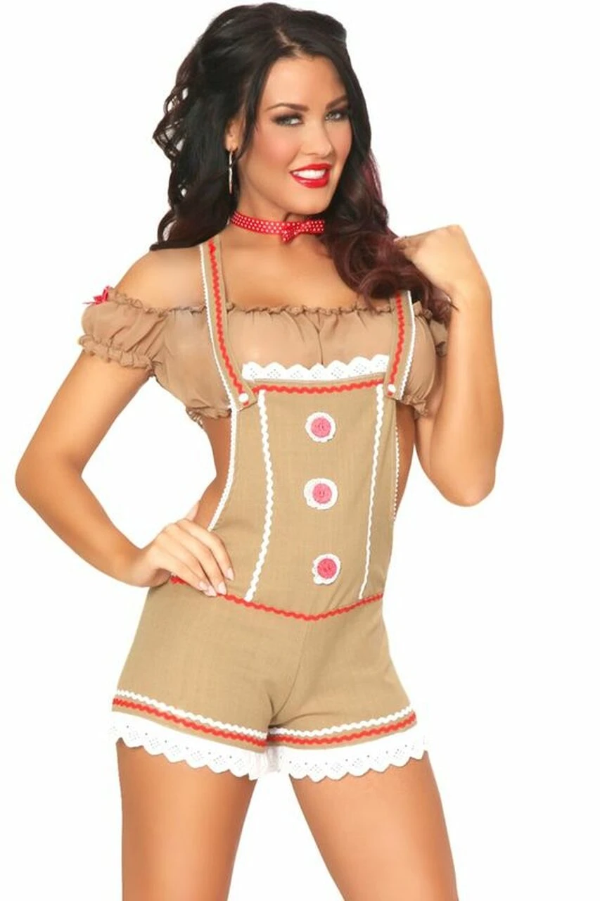 3WISHES Sexy Gingy Costume 3 3WISHES Sexy Gingy Costume