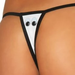 3WISHES Revealing Ghost Crotchless Thong -LEG AVENUE shop api49ua2z 91758