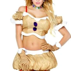 3WISHES Gingerbread Girl Costume