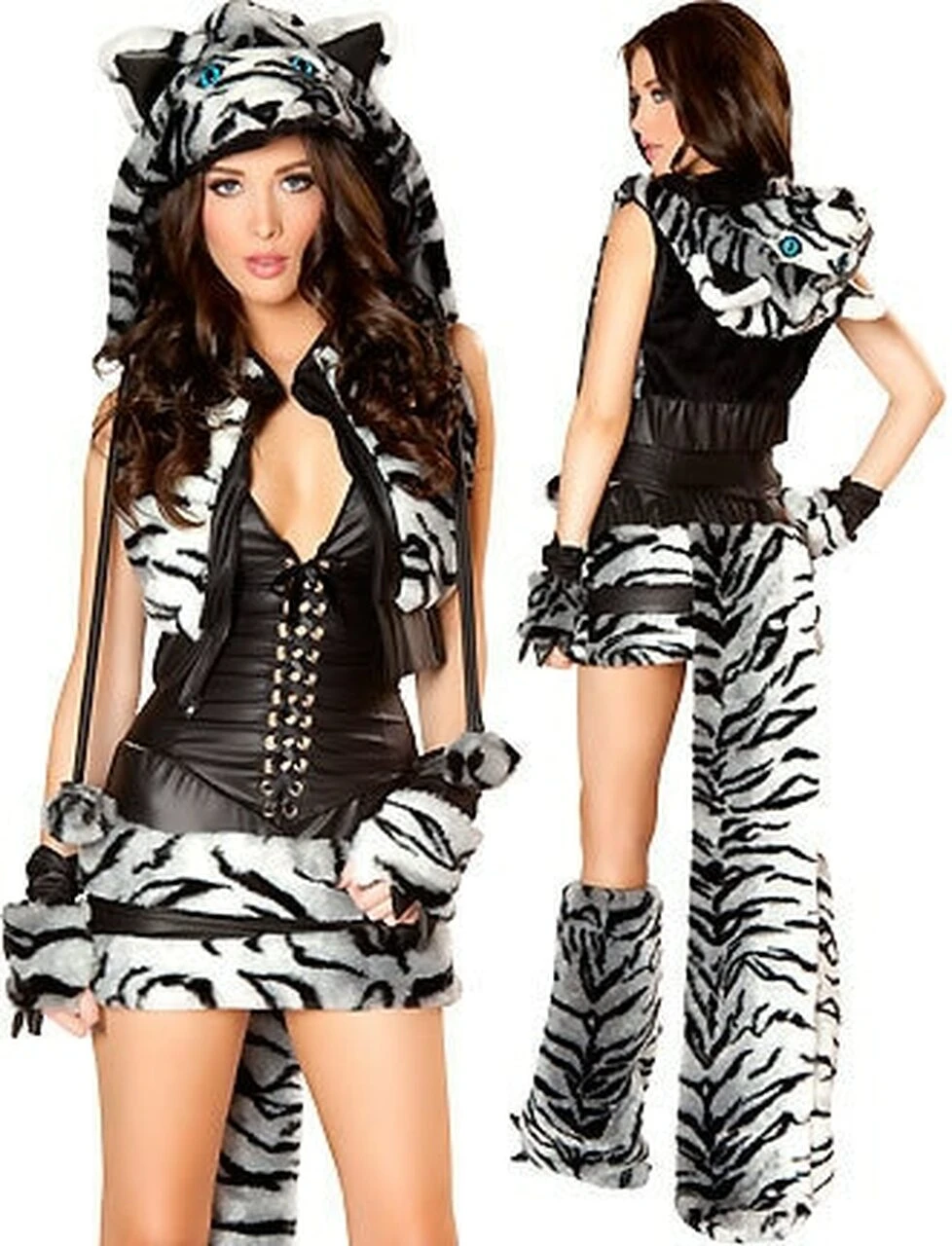 J Valentine White Tiger Halloween Costume 12 J Valentine White Tiger Halloween Costume - Image 10