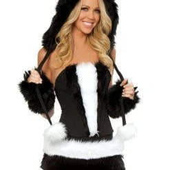 J Valentine Flower Skunk Costume