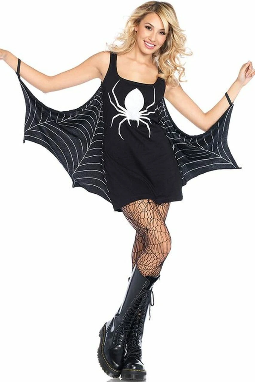 LEG AVENUE Spider Girl Tank Dress 5 LEG AVENUE Spider Girl Tank Dress - Image 3