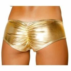 Roma Costume Pucker Back Metallic Shorts 25 Roma Costume Pucker Back Metallic Shorts -LEG AVENUE shop apidlwurx 16255
