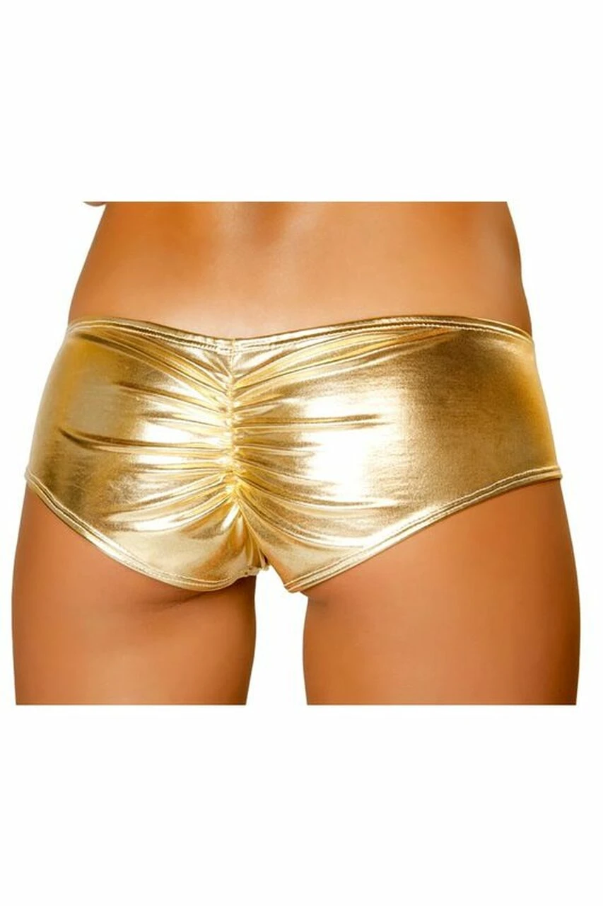 Roma Costume Pucker Back Metallic Shorts 12 Roma Costume Pucker Back Metallic Shorts - Image 10