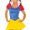 Roma Costume Sexy Snow Princess Halloween Costume