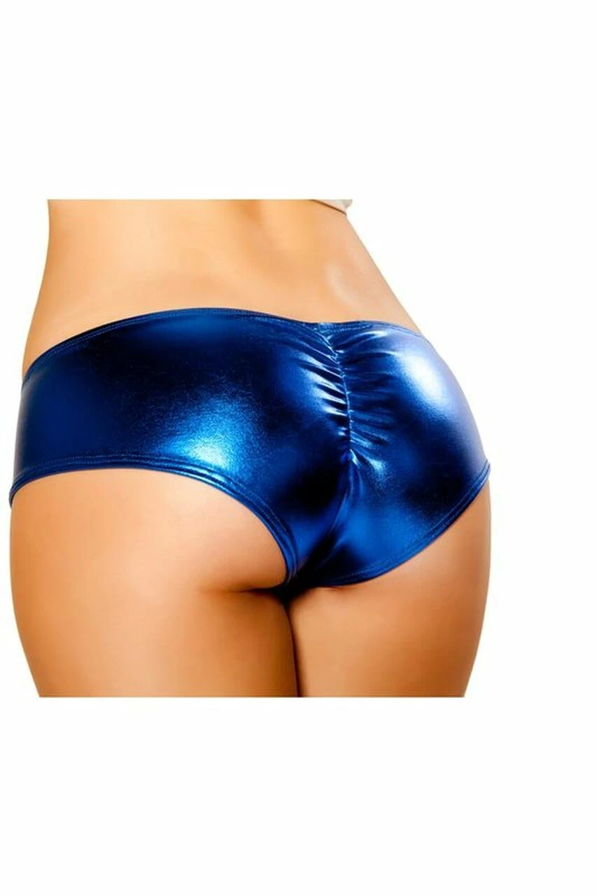 Roma Costume Pucker Back Metallic Shorts 11 Roma Costume Pucker Back Metallic Shorts - Image 9