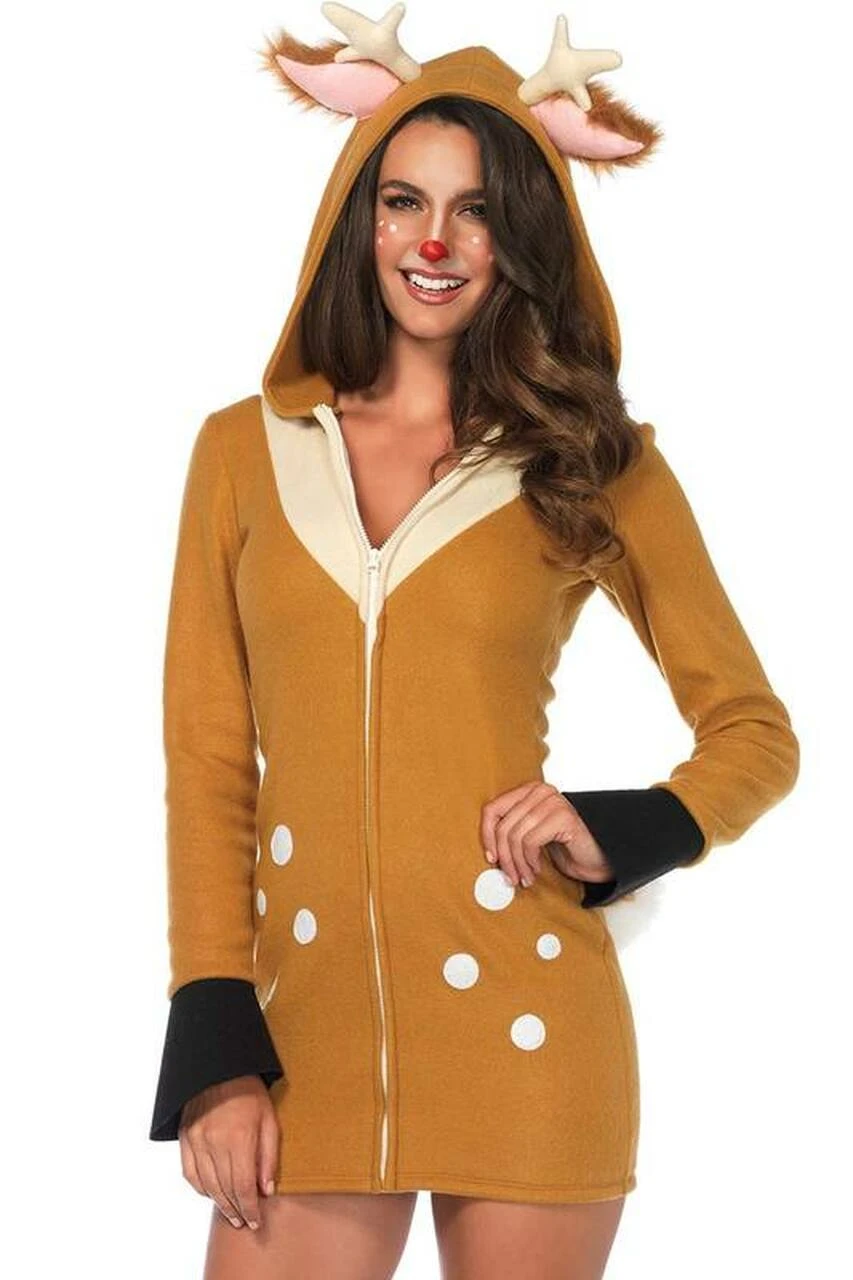 LEG AVENUE Cozy Fawn Costume 4 LEG AVENUE Cozy Fawn Costume - Image 2