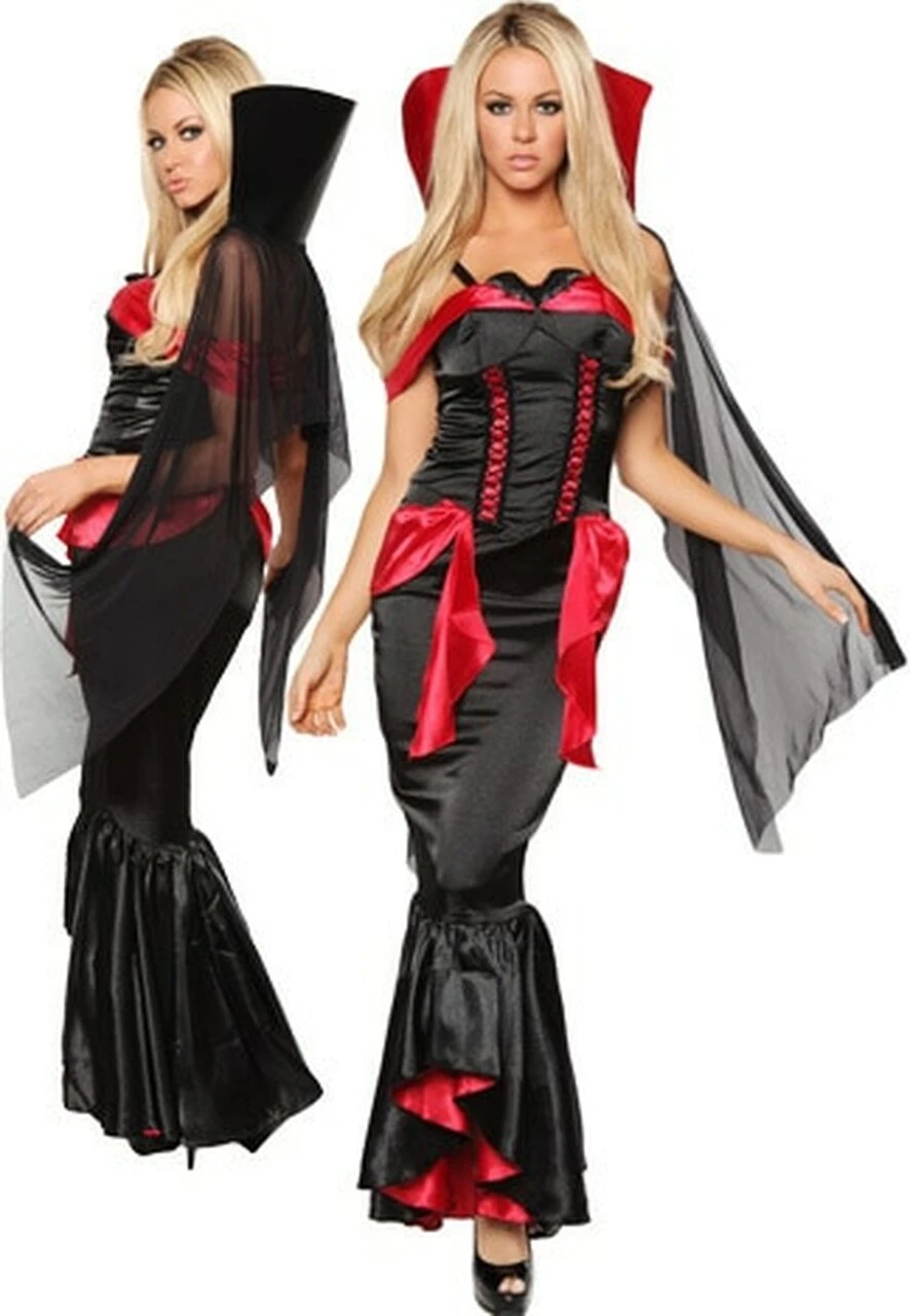 LEG AVENUE Vampire Mistress Halloween Costume 3 LEG AVENUE Vampire Mistress Halloween Costume