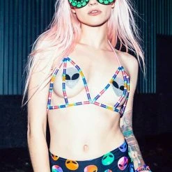 PASTEASE Brand Pasties Glitter Alien Pasties 13 PASTEASE Brand Pasties Glitter Alien Pasties -LEG AVENUE shop apiindztd 90497