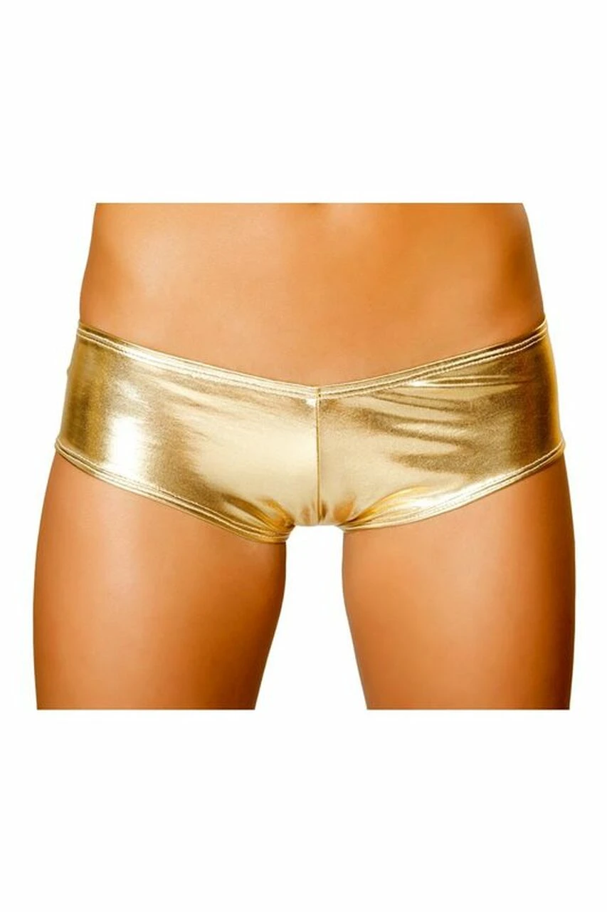 Roma Costume Pucker Back Metallic Shorts 13 Roma Costume Pucker Back Metallic Shorts - Image 11