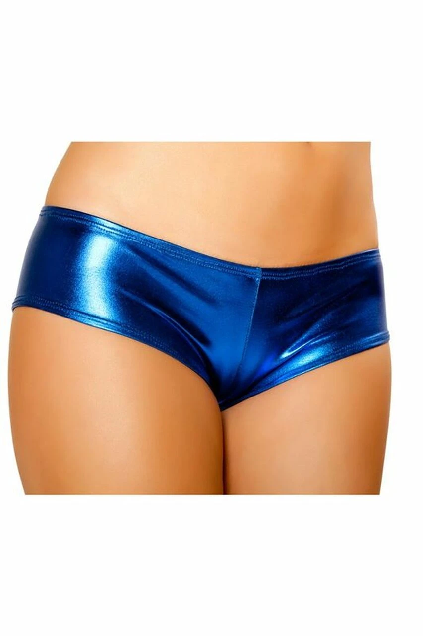 Roma Costume Pucker Back Metallic Shorts 14 Roma Costume Pucker Back Metallic Shorts - Image 12