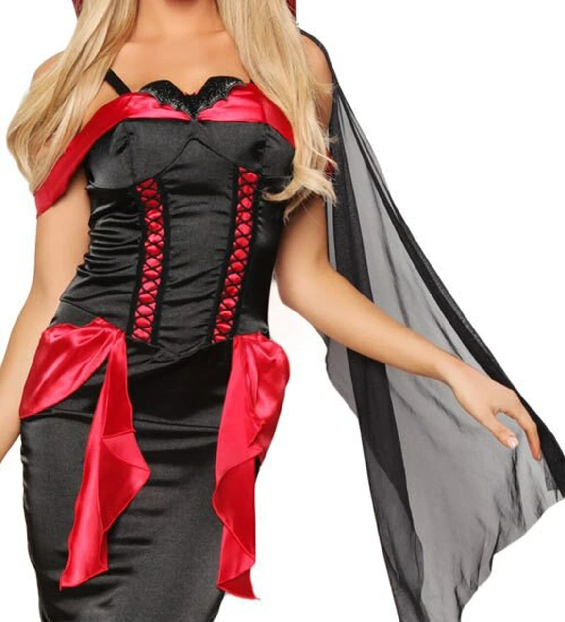 LEG AVENUE Vampire Mistress Halloween Costume 4 LEG AVENUE Vampire Mistress Halloween Costume - Image 2