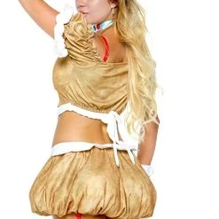 3WISHES Gingerbread Girl Costume -LEG AVENUE shop apipz066c 17522