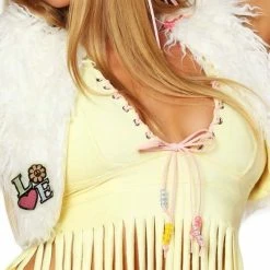 3WISHES Love Child Hippie Costume -LEG AVENUE shop apitjjygr 92077