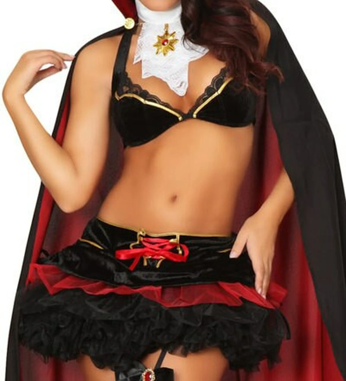 LEG AVENUE Sexy Vampire Queen Costume 4 LEG AVENUE Sexy Vampire Queen Costume - Image 2