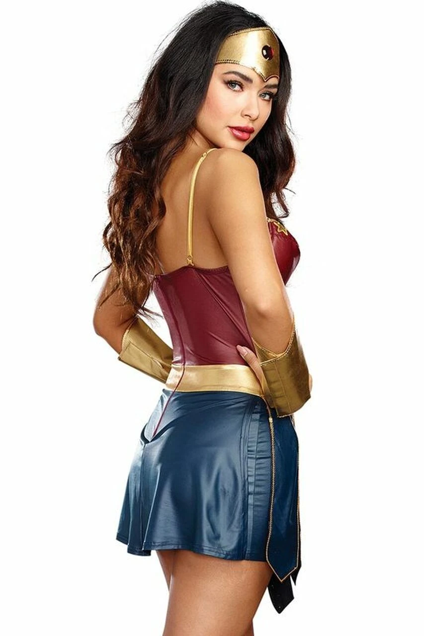 3WISHES Amazon Princess Costume 4 3WISHES Amazon Princess Costume - Image 2