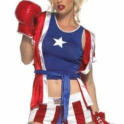 LEG AVENUE Knock Out Champ Boxer Costume