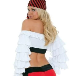 3WISHES Golden Treasure Pirate Costume -LEG AVENUE shop apiw2g8lm 84845