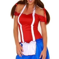 Roma Costume Sexy Rag Doll Halloween Dress
