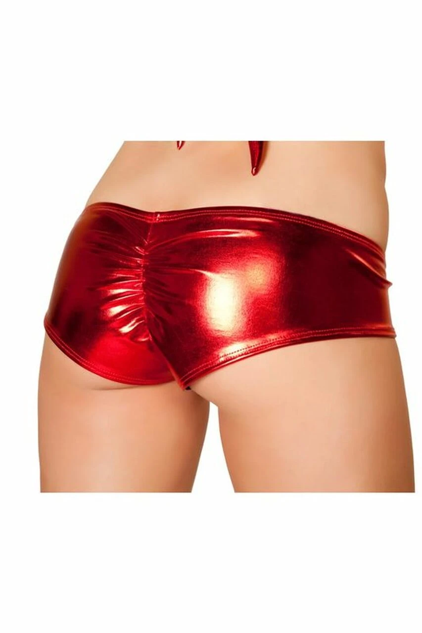 Roma Costume Pucker Back Metallic Shorts 16 Roma Costume Pucker Back Metallic Shorts - Image 14