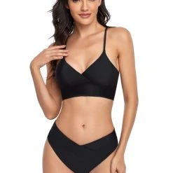 3WISHES Not So Basic Black Bikini 15 3WISHES Not So Basic Black Bikini -LEG AVENUE shop w9093 black fron 1