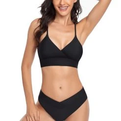 3WISHES Not So Basic Black Bikini