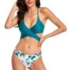 3WISHES Teal Tropics Bikini