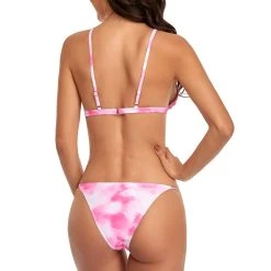 3WISHES Pretty In Pink Bikini -LEG AVENUE shop w9103 pink back