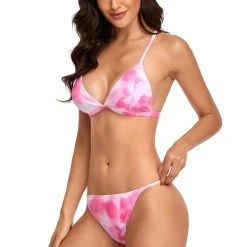 3WISHES Pretty In Pink Bikini -LEG AVENUE shop w9103 pink fron 3