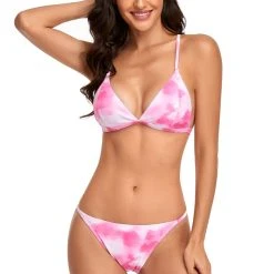 3WISHES Pretty In Pink Bikini -LEG AVENUE shop w9103 pink fron 5